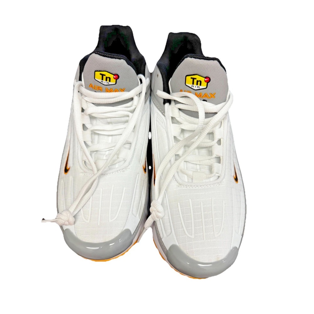 Nike Air Max Plus III TN3 CJ9684-015 White Grey Tour Yellow Men's Size 10 NIB